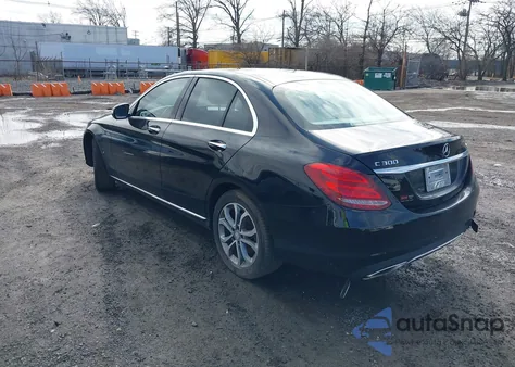 2015 Mercedes-Benz C 300 from USA, damaged, VIN 55SWF4KB6FU002939